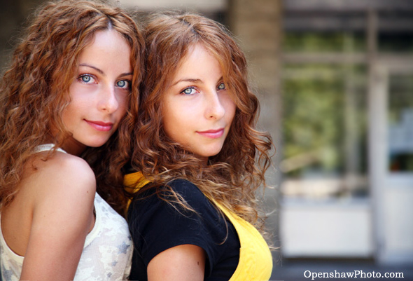 Female model photo shoot of pretty_twins in Moldova