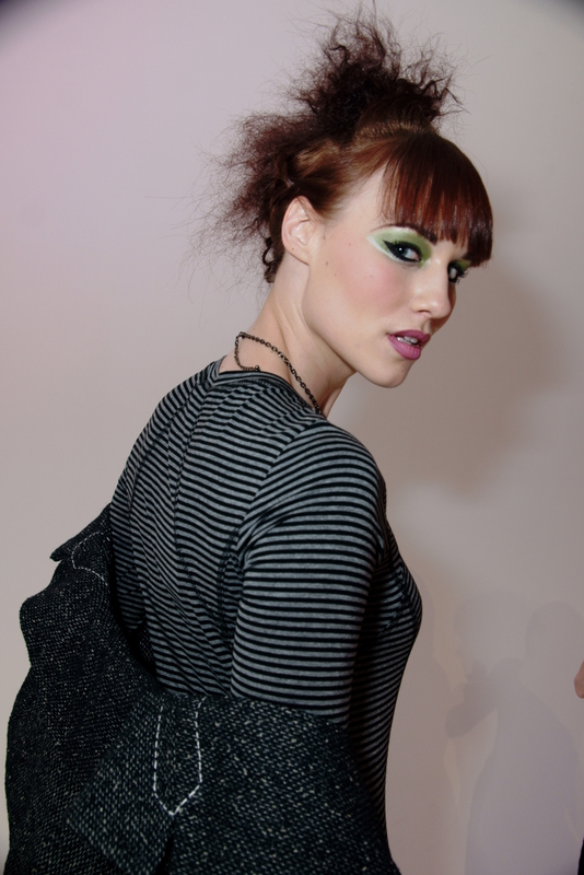 Female model photo shoot of Stevee Danielle MU HAIR
