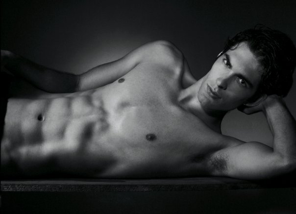 Male model photo shoot of Clark Kind in Milan