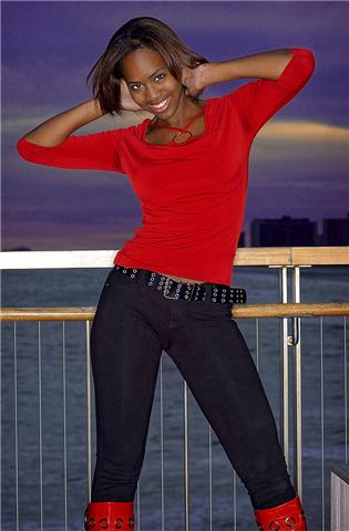 Female model photo shoot of Sapphire_The Model by Mike Limbaugh in Atlantic City Pier