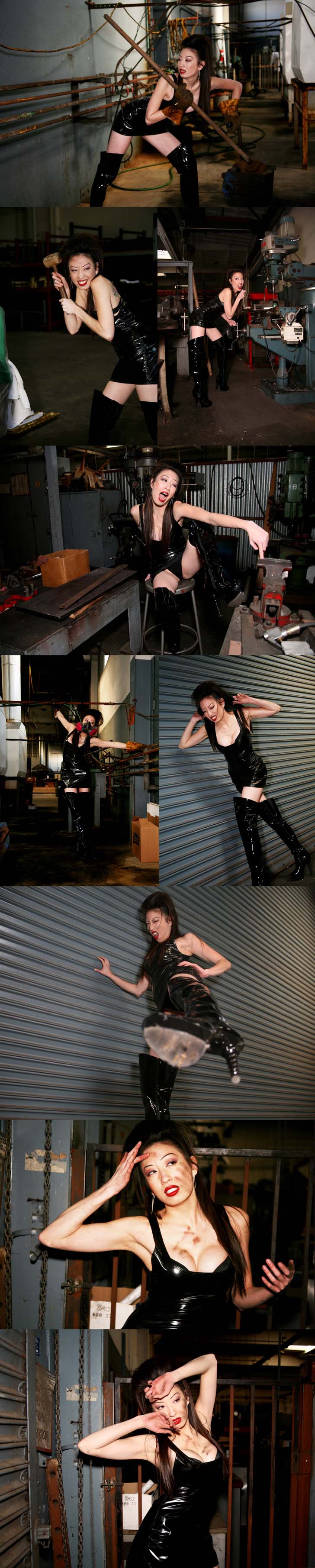 Female model photo shoot of Sin Gin by Don Armstrong in The Factory:  Vernon, CA