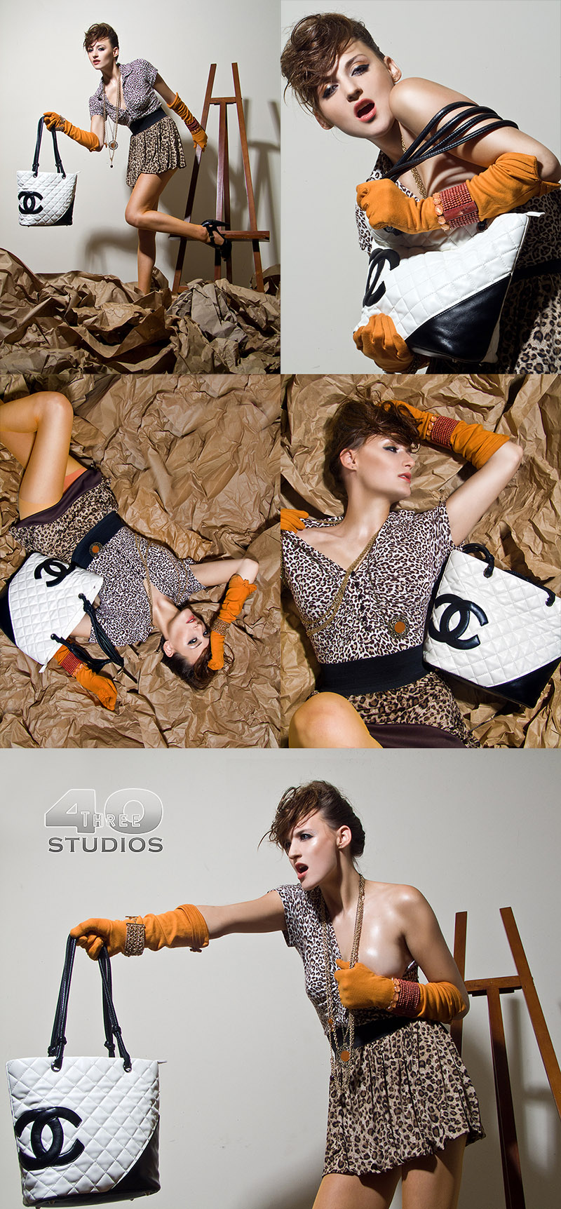 Female model photo shoot of O R I A N A by 40Three Studios