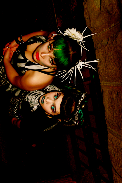 Female model photo shoot of Aberrant Star, Sarah Superstition and ZoeZombie in Victoria, BC