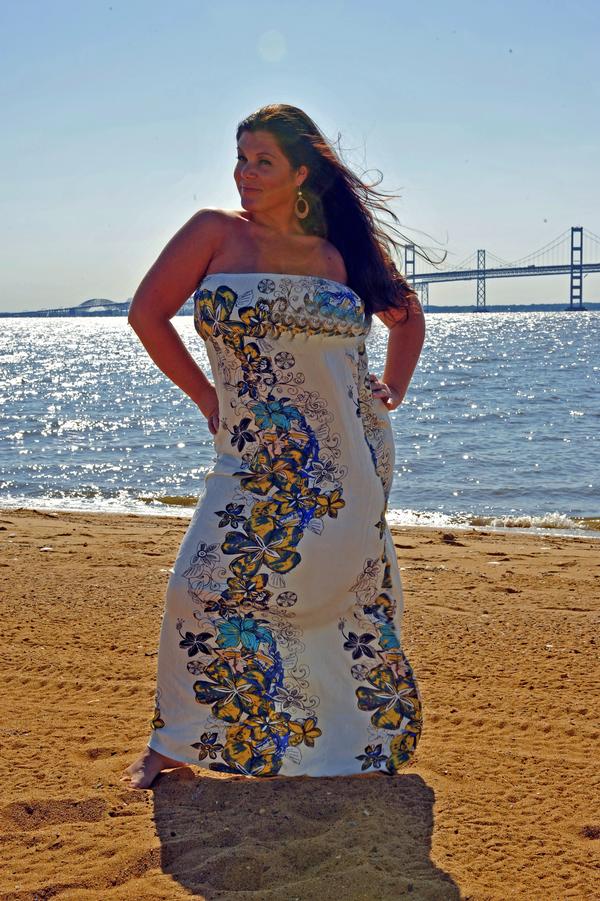 Female model photo shoot of Michele Hough in some BEAUTIFUL place MD