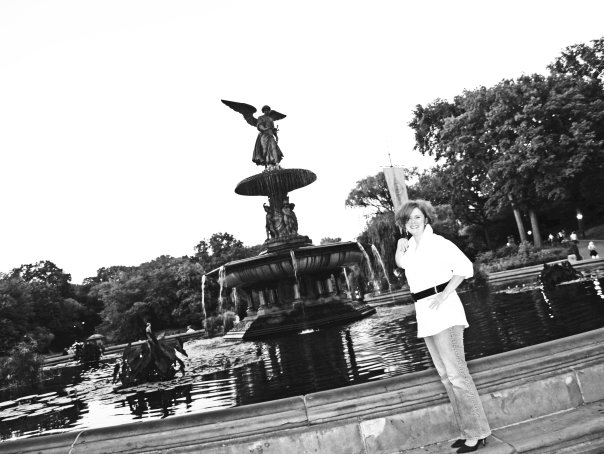 Female model photo shoot of Skatie in Central Park New York City