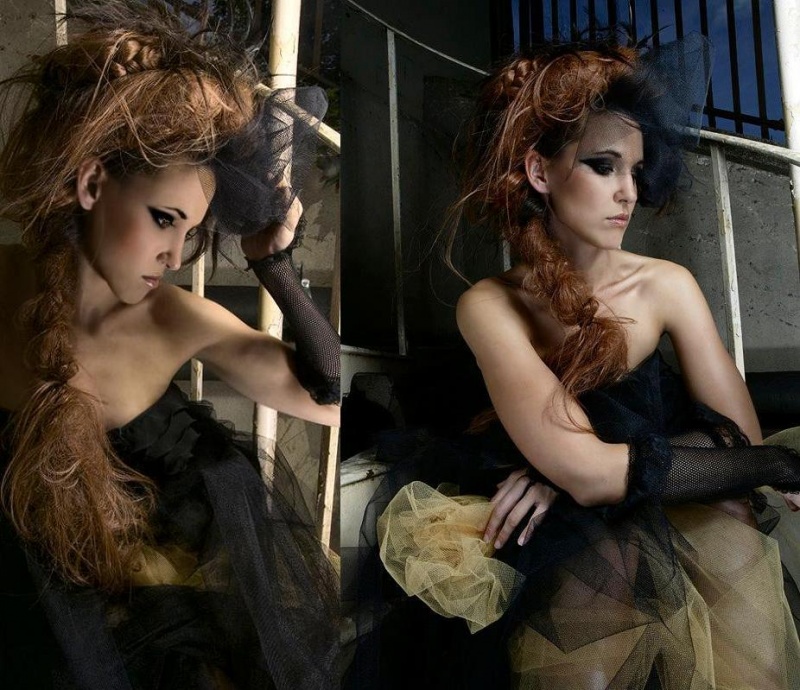 Female model photo shoot of En Vogue Retouching, makeup by BRUSH TECHNIK