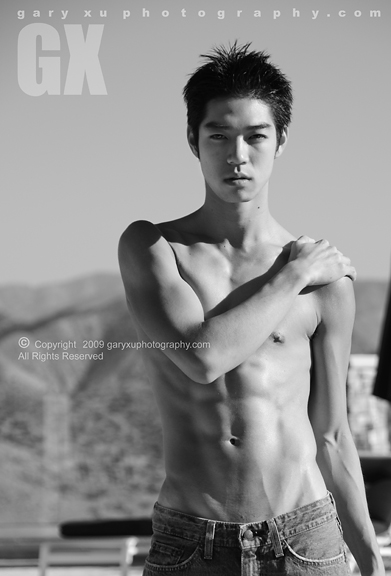 Male model photo shoot of Kiyoshi Shishido by Gary Xu Photography in California