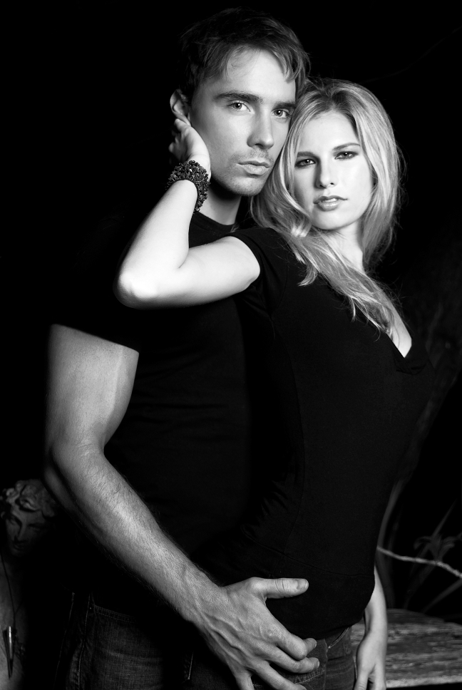 Female and Male model photo shoot of Melanie B A and Rich CL by Rebecca Rakas in Los Angeles, CA