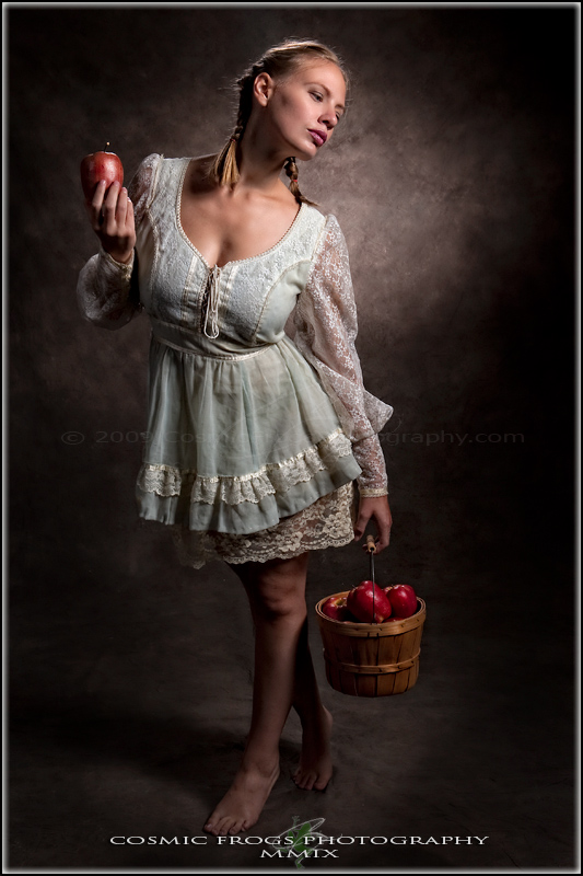 Female model photo shoot of Videl by cosfrog in Santee, CA, body painted by Lisa Berczel