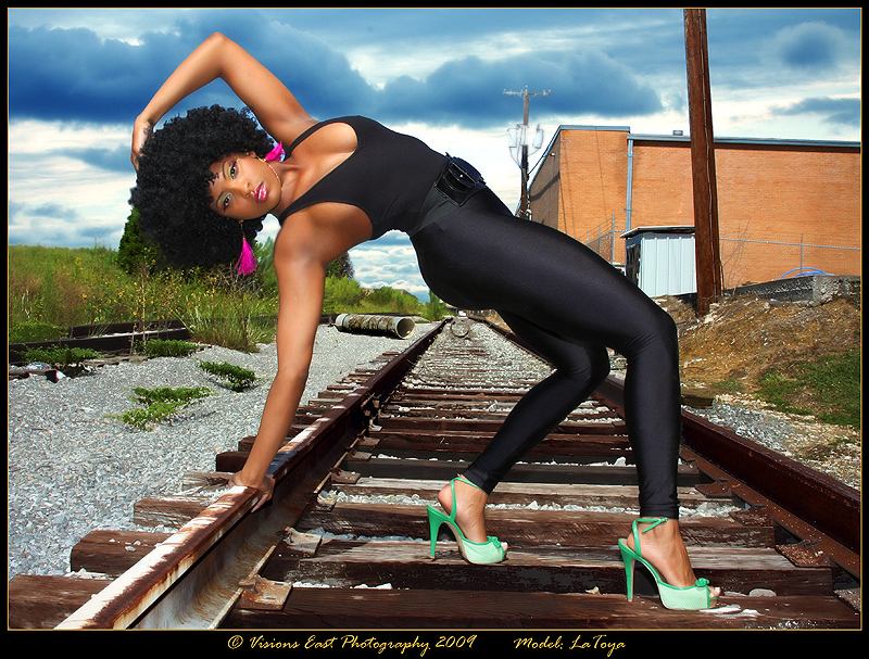 Male and Female model photo shoot of Visions East and LaToya Chenelle in Texas