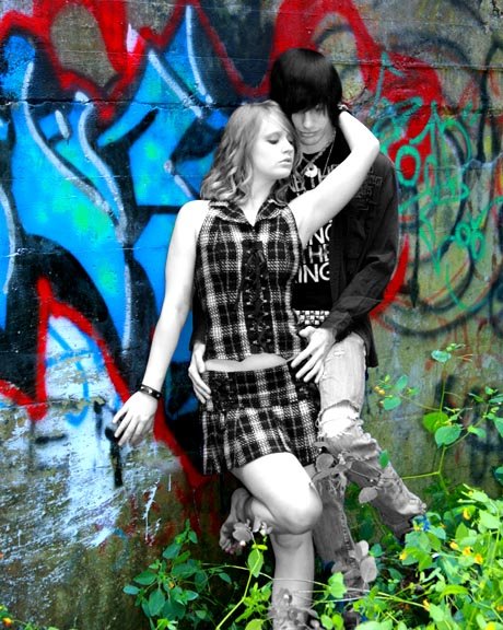 Female and Male model photo shoot of Ultra Posh Photography, Malicious Mike and Mrs Foxy