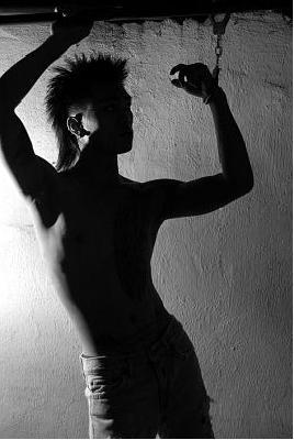 Male model photo shoot of Jynxd Hazard
