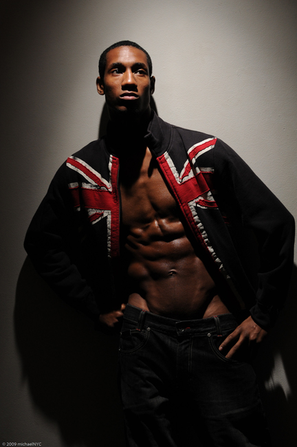 Male model photo shoot of Juan White by Michael Huitt