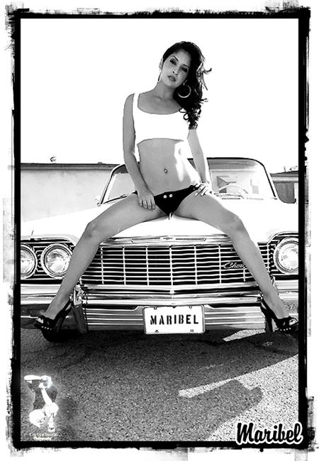 Female model photo shoot of Maribel B in Downtown L.A.