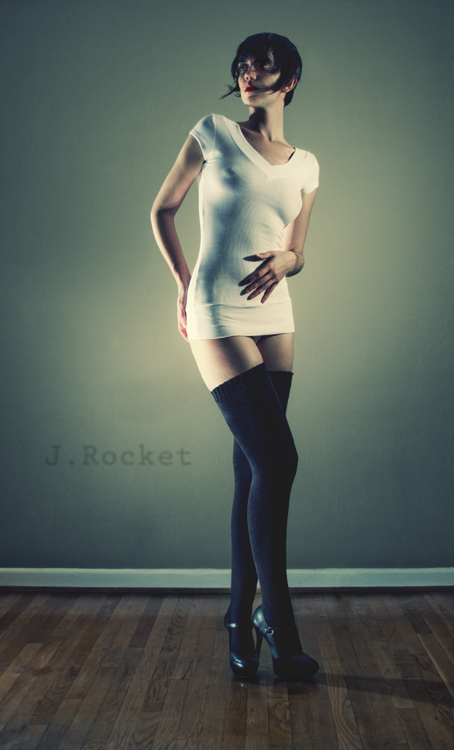 Male and Female model photo shoot of Johnny Rocket Images and Engel Schrei in VA