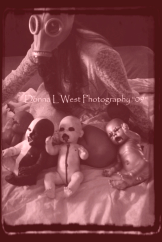 Female model photo shoot of Donna West Photography