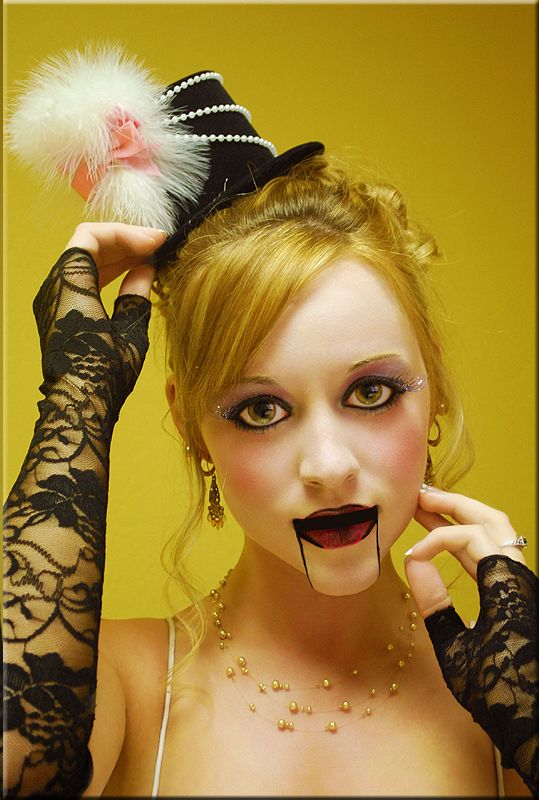 Female model photo shoot of ANE Imagery in Jenners, PA, retouched by Touchmeup, clothing designed by Apples Mini-Top Hats