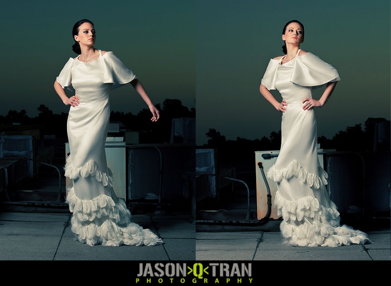Male and Female model photo shoot of JasonQTran Photography and Crystal Truehart