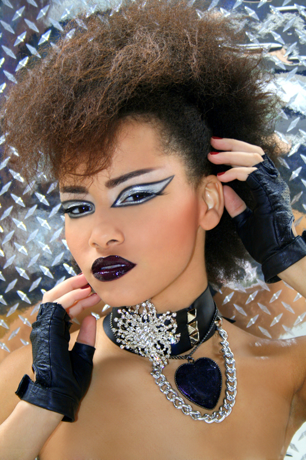 Female model photo shoot of Michelle Scott Makeup in NYC