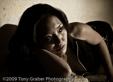 Male and Female model photo shoot of Tony Graber and Ollayah in DeGrazia Studio, Tucson, AZ