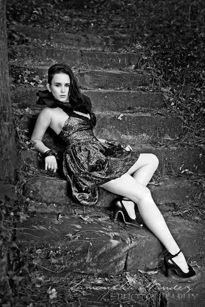 Female model photo shoot of Lauren Oleander by Samantha Nandez  in Tuscaloosa, AL, clothing designed by Viola B Jackson