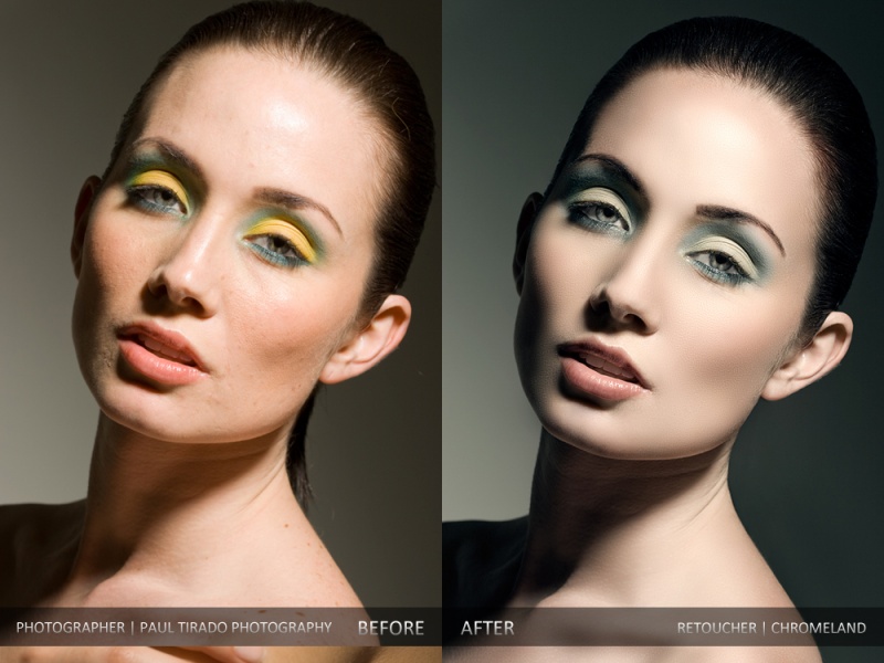 Male and Female model photo shoot of CHROMELAND RETOUCHING and Oma Mudra by Paul Tirado Photography
