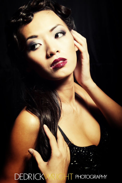 Female model photo shoot of Kimberry Nguyen by DW Photography, makeup by VR Makeup Artistry INC