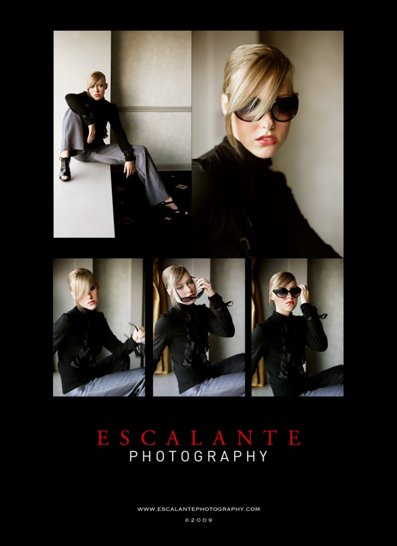 Female model photo shoot of Meghann Clark by Escalante, wardrobe styled by Brandy Flint and Ruben Lopes, makeup by Celeste Vallejo