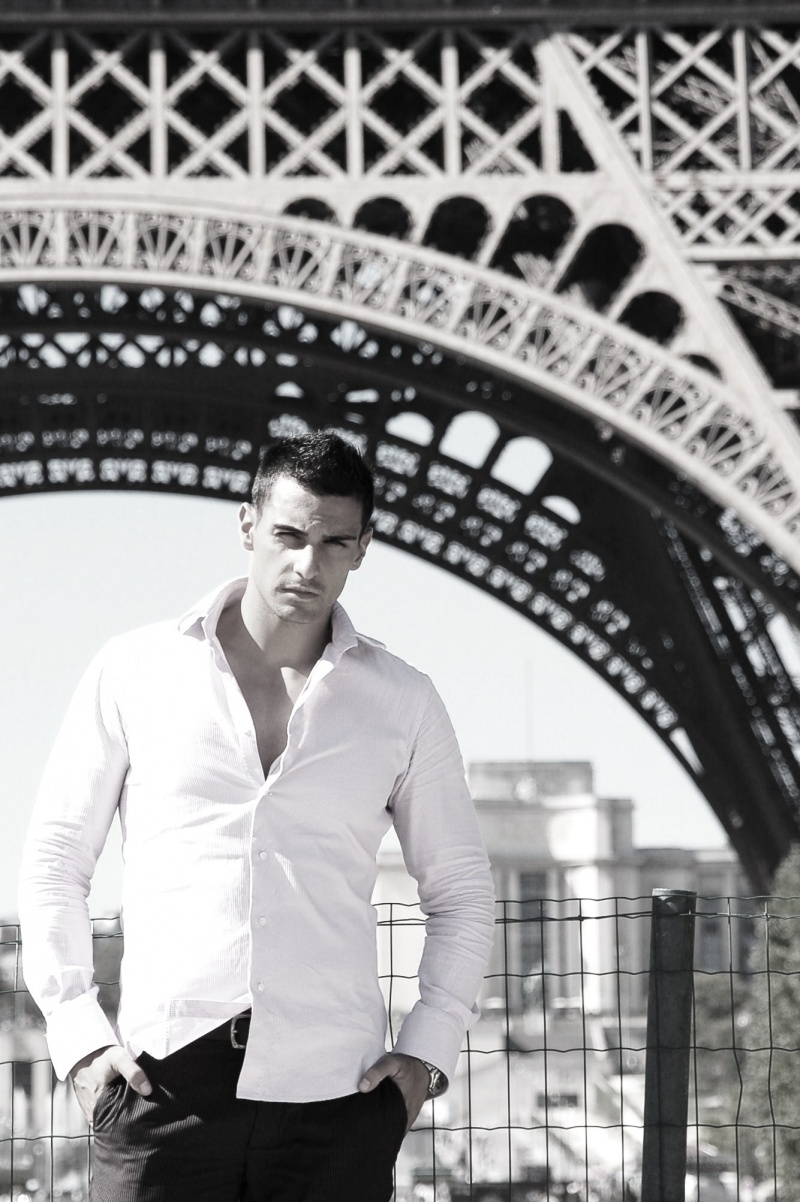 Male model photo shoot of Christopher Campese in Paris, France