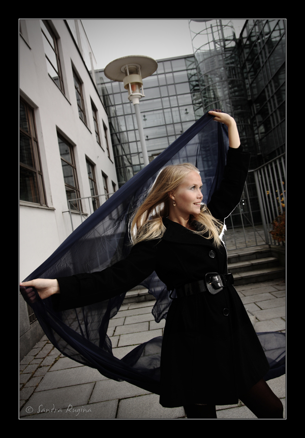 Female model photo shoot of Sandra Rugina in Helsinki