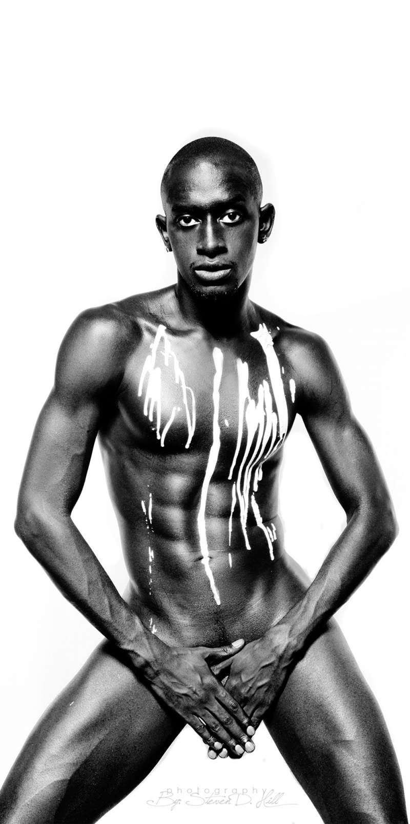 Male model photo shoot of EgyptianKing by Steven D Hill, makeup by Make Up By StevenDHill