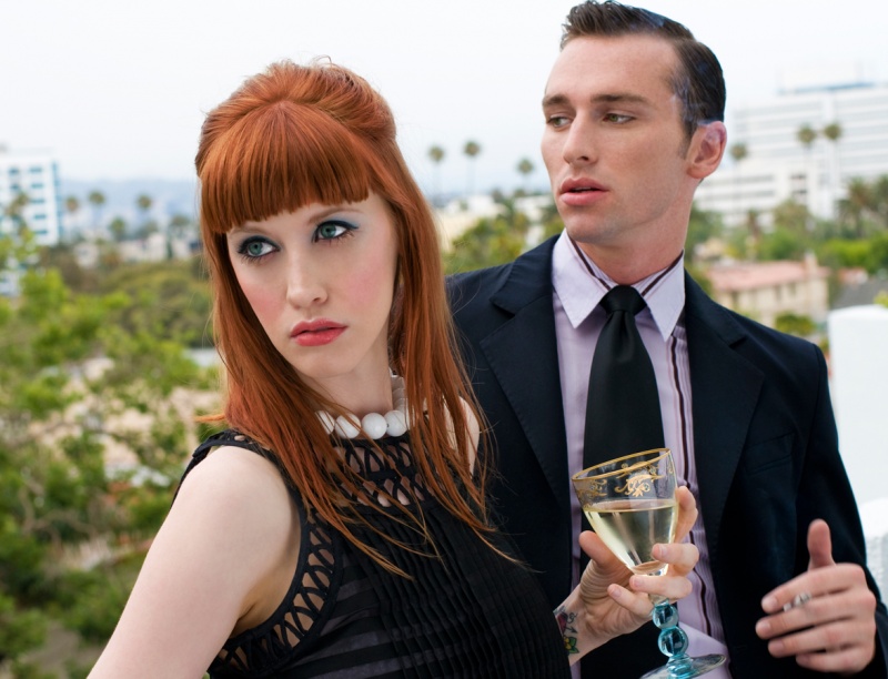 Female and Male model photo shoot of McDunning, Bon voyage and Arthur Wald by Frederic Photography in Beverly HIlls, California