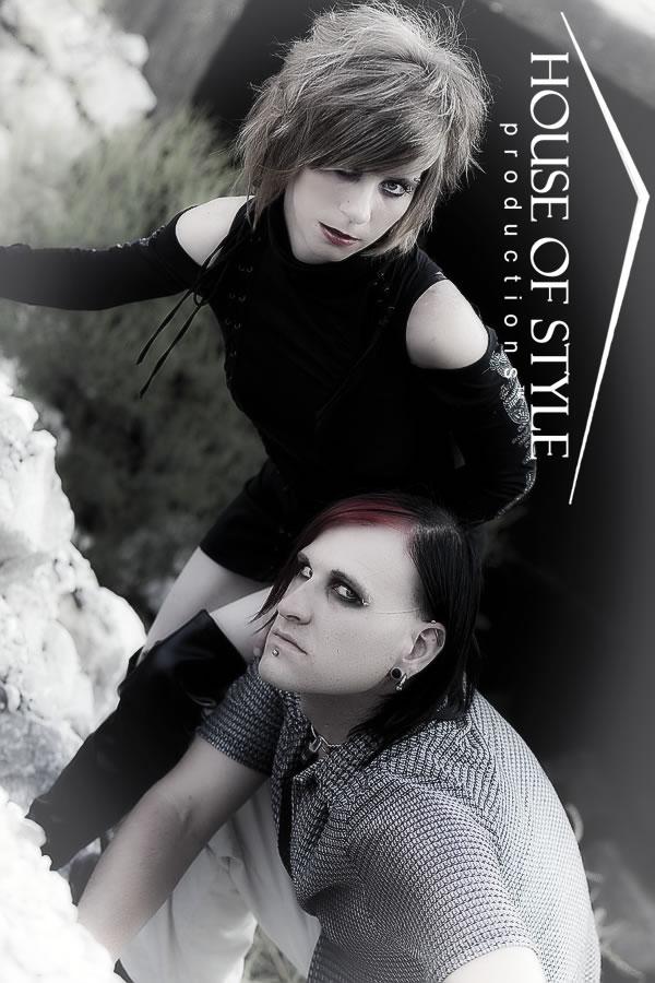 Female and Male model photo shoot of Riley Sherwin and AzuriahPhoenix in Fayeteville, Arkansas