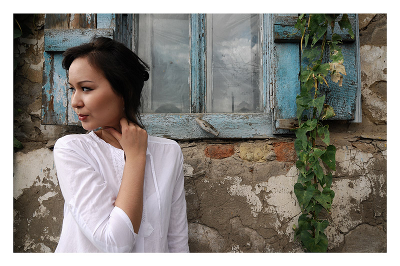 Male and Female model photo shoot of IMS Photos and miss in Old Town, Atyrau