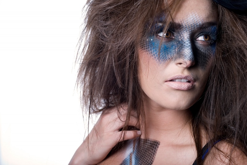 Female model photo shoot of Megan__Jane by H B P in Xquizit Pix Studio - Las Vegas, NV, makeup by Christa Adamson