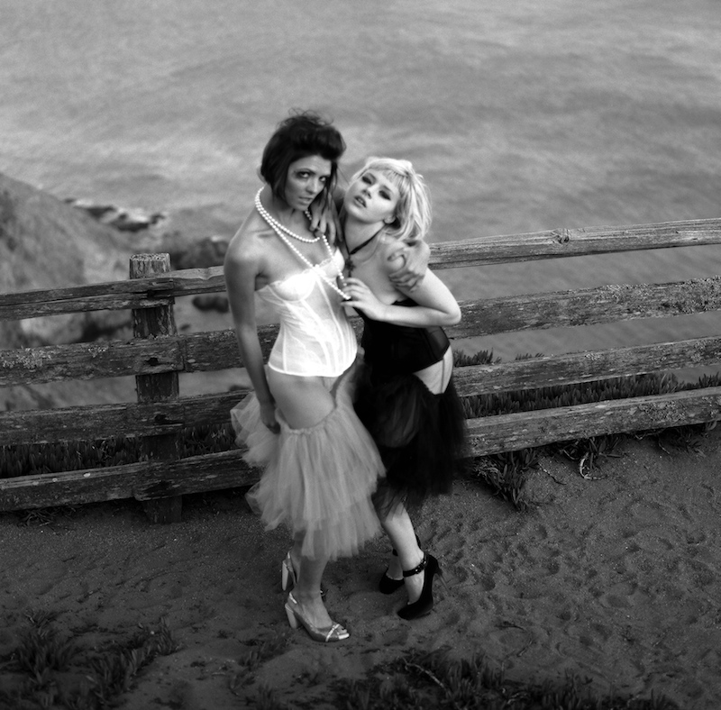 Female model photo shoot of SineQuaNon and Mosh by Fleur de Lies in Point Reyes, CA