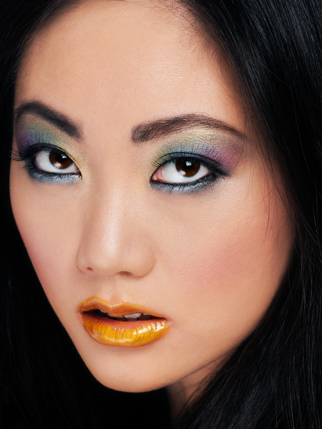 Male and Female model photo shoot of Don G Nguyen and Casey Chin, makeup by Jessica Hughes