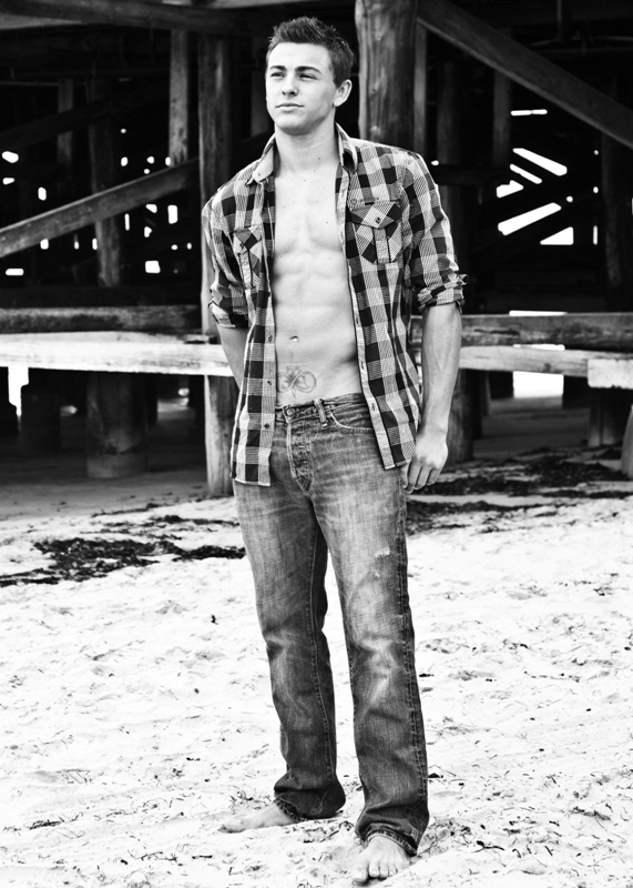 Male model photo shoot of Kyle Cochran in Pacific Beach, CA