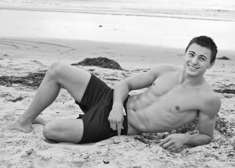 Male model photo shoot of Kyle Cochran in Pacific Beach, CA