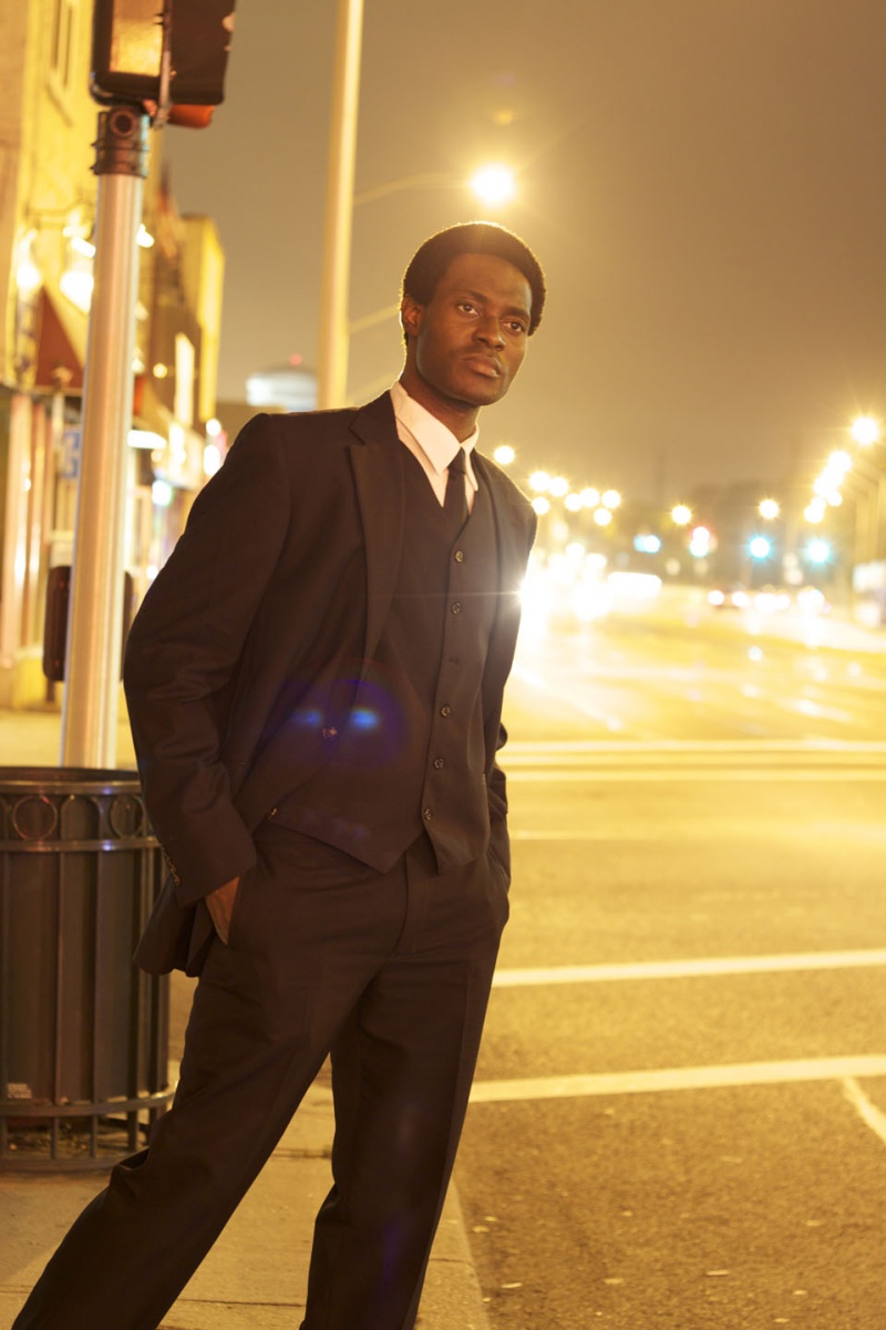 Male model photo shoot of Kwabena Ampofo by JeffTabb Photography