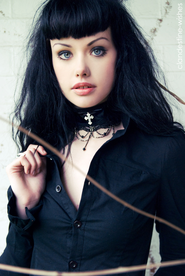 Female model photo shoot of Mizzerie_Debauch by Shauna Phoon, makeup by Megan Harrison