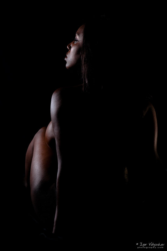 Female model photo shoot of Badriya Moon by IV_Photography TORONTO