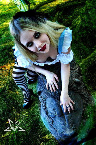 Female model photo shoot of Avery Volk by DarkUnicornPhotography