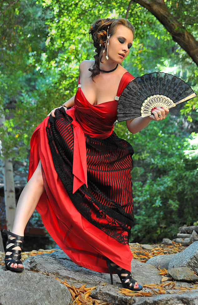 Female model photo shoot of Shalee Holleman by Worlds Of Water in Mt. Baldy, hair styled by Jason Becker