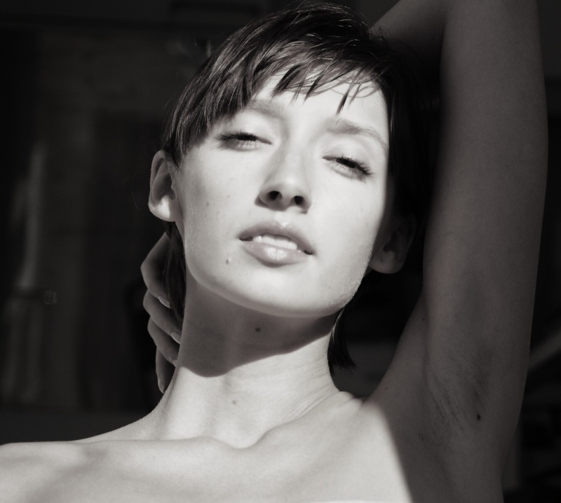 Female model photo shoot of cristina hohan