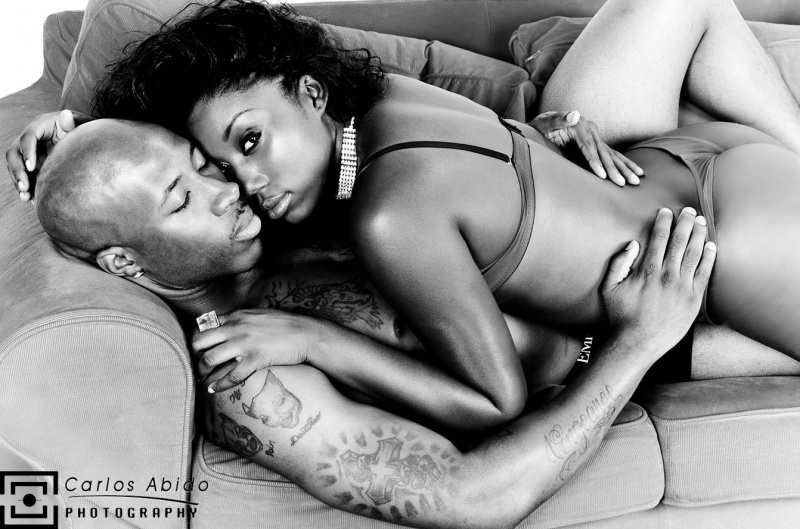Female and Male model photo shoot of Chyna N and Desean Black by Studio Brazil in Austin, TX, hair styled by TheWeaveologist, makeup by 987Beauty