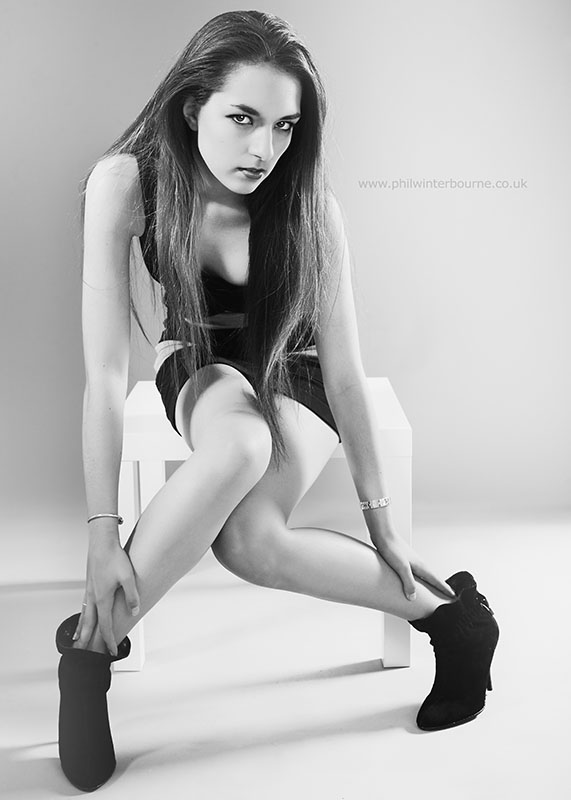 Female model photo shoot of Rebecca Geldard by Phil Winterbourne in Studio