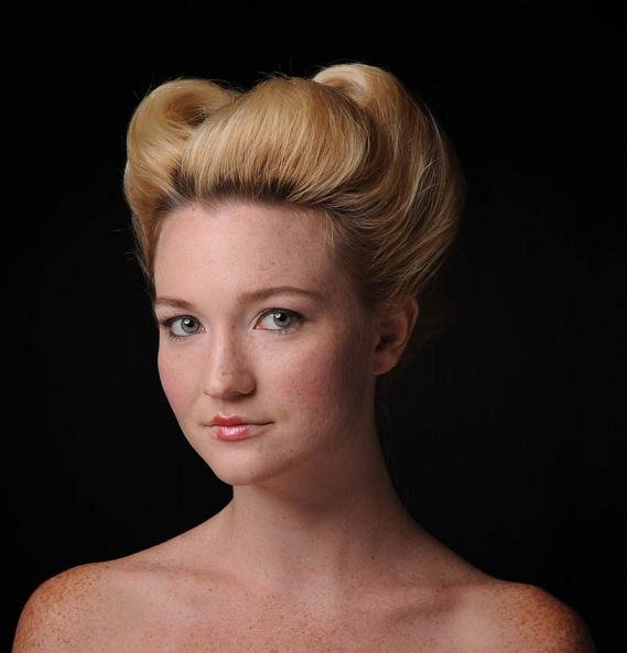 Female model photo shoot of Jennifer Krauskopf by Good Egg Productions, makeup by Beauty by Cat 