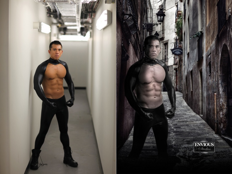 Male model photo shoot of Envious Studios Retouch by Fitness Photos