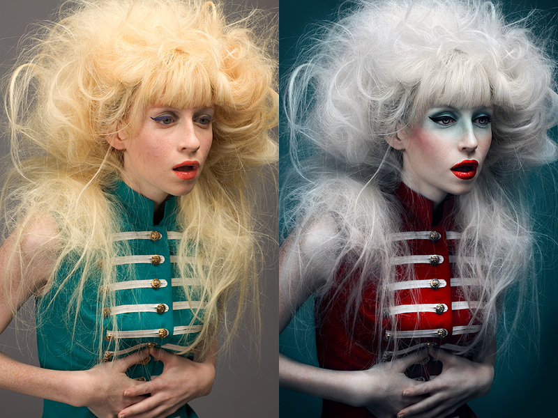 Female model photo shoot of Cristina M Beller and Ginger Ely by Ivan Monge